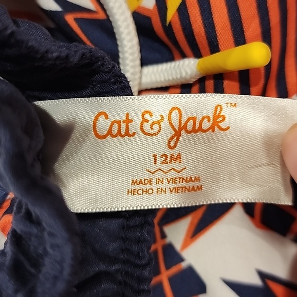 Cat & Jack swim trunks Pineapple - Picture 4 of 7